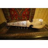 Chinese mother of pearl inlaid lute
