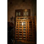 18 Mahogany & Glass Decorative Doors (8ft)