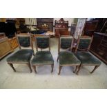 4 Victorian Lamb of Manchester Dining Chairs - order 32964