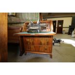 1920's walnut bureau