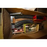 Quantity of Hornby Model railway items, track, scenery etc