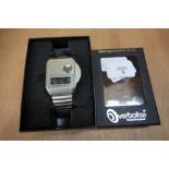 Contemporary Talking Wrist Watch for the Blind - boxed, with instructions