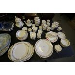 77 Pieces of Royal Albert Paragon Belinda Tea & Dinnerware