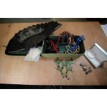 Box of Costume Jewellery etc