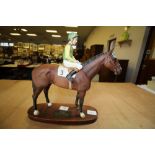 Beswick Nijinsky with Lester Piggot