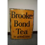 Brooke Bond enamel tea sign