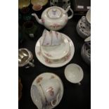 18 pieces China Tea Set - roses pattern