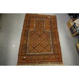 Kazak Prayer Rug (A/F)