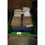 Box of 10" records - various