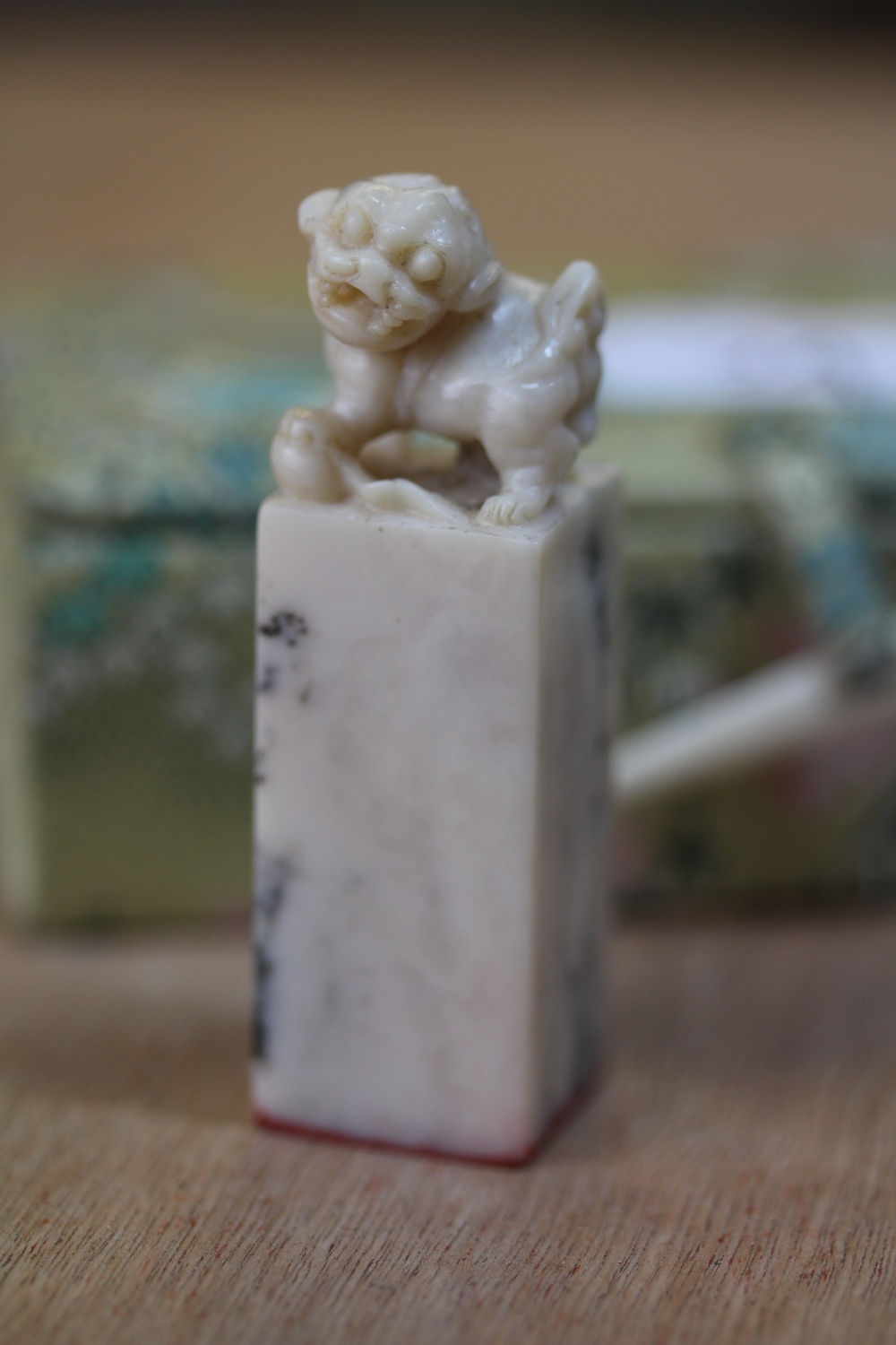 Chinese Carved Soapstone Seal