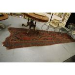 Antique Karabagh Runner (A/F) approx 15ft long