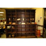 Large mahogany bookcase (adapted)