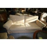 Two seater sofa bed (A/F)