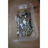 Box of silver/white metal jewellery