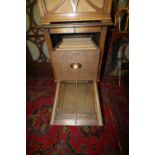 Oak cupboard/ filing cabinet