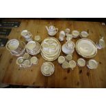 77 Pieces of Royal Albert Paragon Belinda Tea & Dinnerware