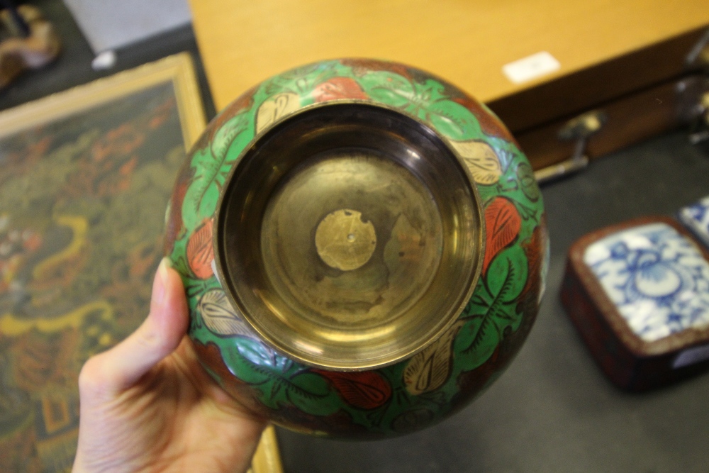Vintage cloisonne bowl - Image 3 of 3