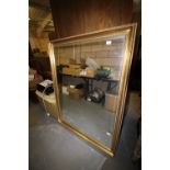 Large gilt mirror