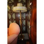 Mahogany standard lamp of Art Deco style