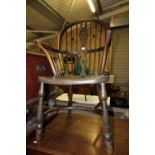 Ash/elm Windsor armchair