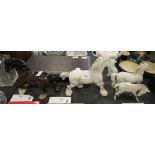 4 Beswick Horses (1 A/F)