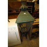 Painted Victorian street lamp (thought from Carlisle-Settle railway line - A/F)