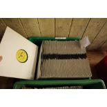 Box of 10" records - Capital, Brunswick