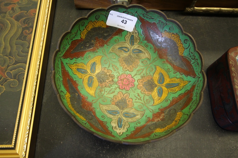 Vintage cloisonne bowl - Image 2 of 3