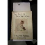 Potter [Beatrix] - The Tale of Two Bad Mice, (A/F)