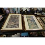 Set of 6 Chinese Reproduction Prints