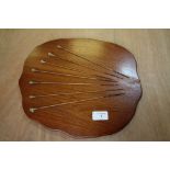 Asian Bamboo Quiver & Blow Pipe Darts