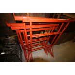 5 large Builders Trestles