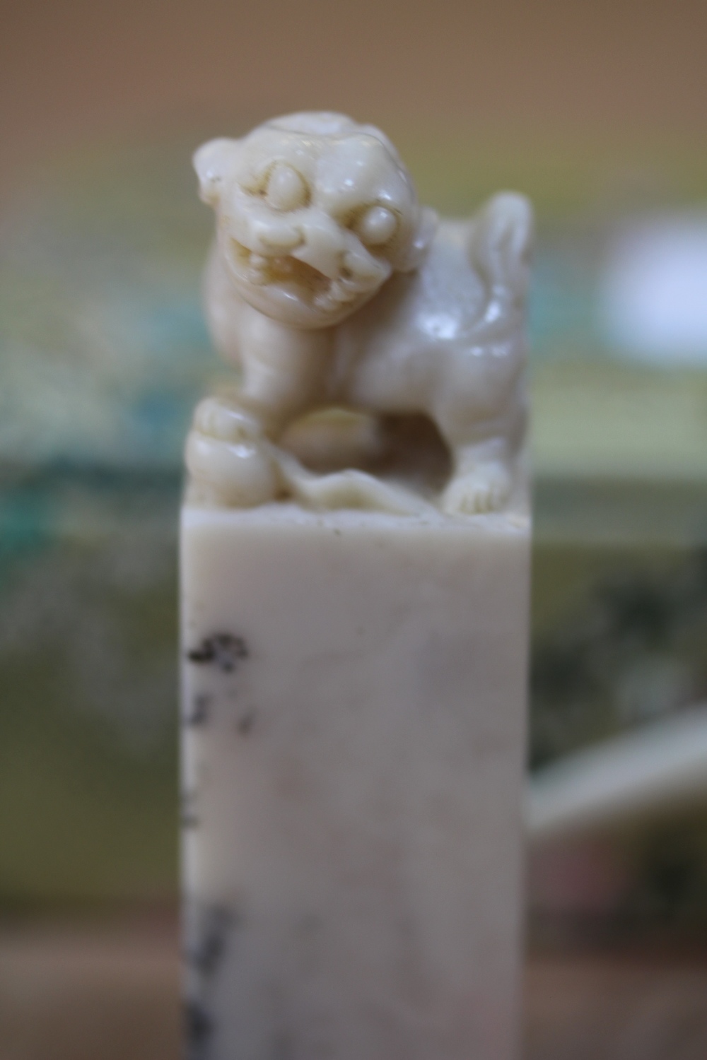 Chinese Carved Soapstone Seal - Image 4 of 5