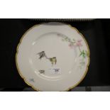 Hand painted plate - Birds