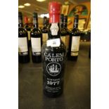 75cl Bottle Calem Porto 1977