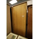 2 single wardrobes (door needs attaching to one)