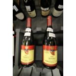 Two 75cl bottles of red wine -Pieroth Murfatler 2001