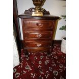 Pair of reproduction bedside cabinets