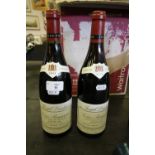 Two 75cl bottles Drouhin Les Petits Monts Vosne-Romanee 2002