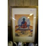 Buddhist Artwork - Medicine Buddha