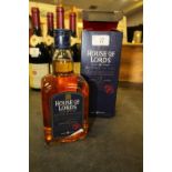 70cl bottle William Whiteley House of Lords Scotch Whisky, boxed