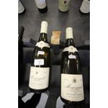 Two 75cl bottles Bitouzet-Prieur Mersault Les Corbins 2002