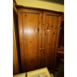 Pine wardrobe