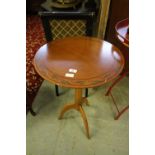 'Laura Ashley' decorated tripod table