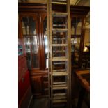 Mahogany display cabinet