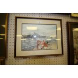Morecambe Central Pier Limited Edition Print - Signed