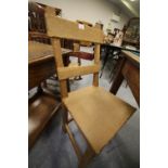 Oak Single Arts & Crafts Chair