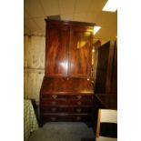 Mahogany bureau bookcase