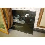 2 framed photos - Moorland Dry-Stone Wall and Early Morning in High Holborn