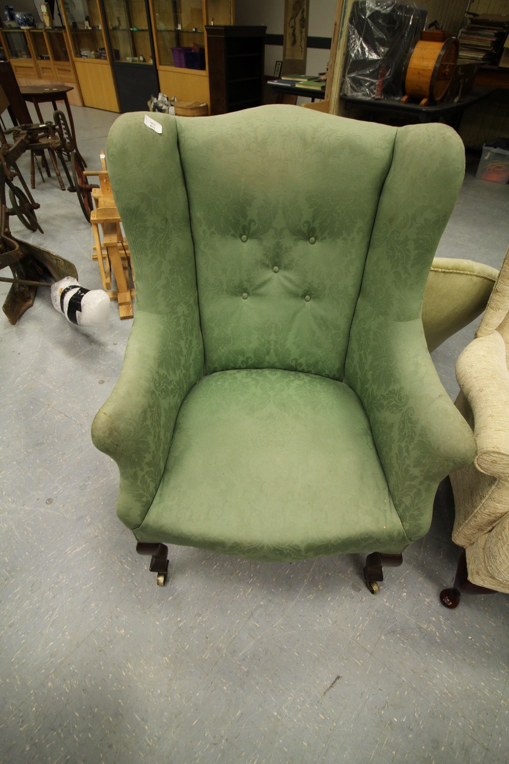 Green Wing Armchair